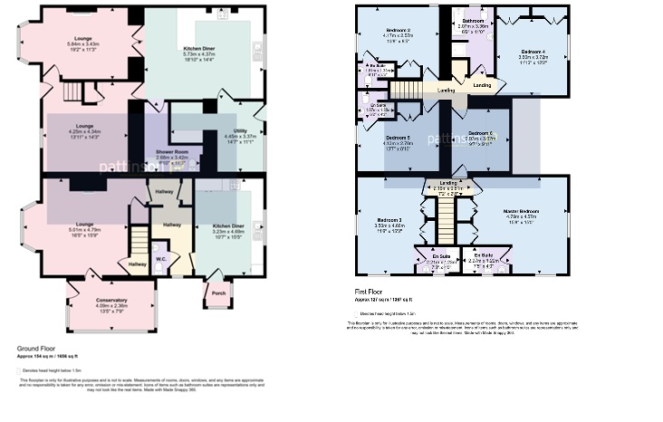 Floor Plan House & Cottage