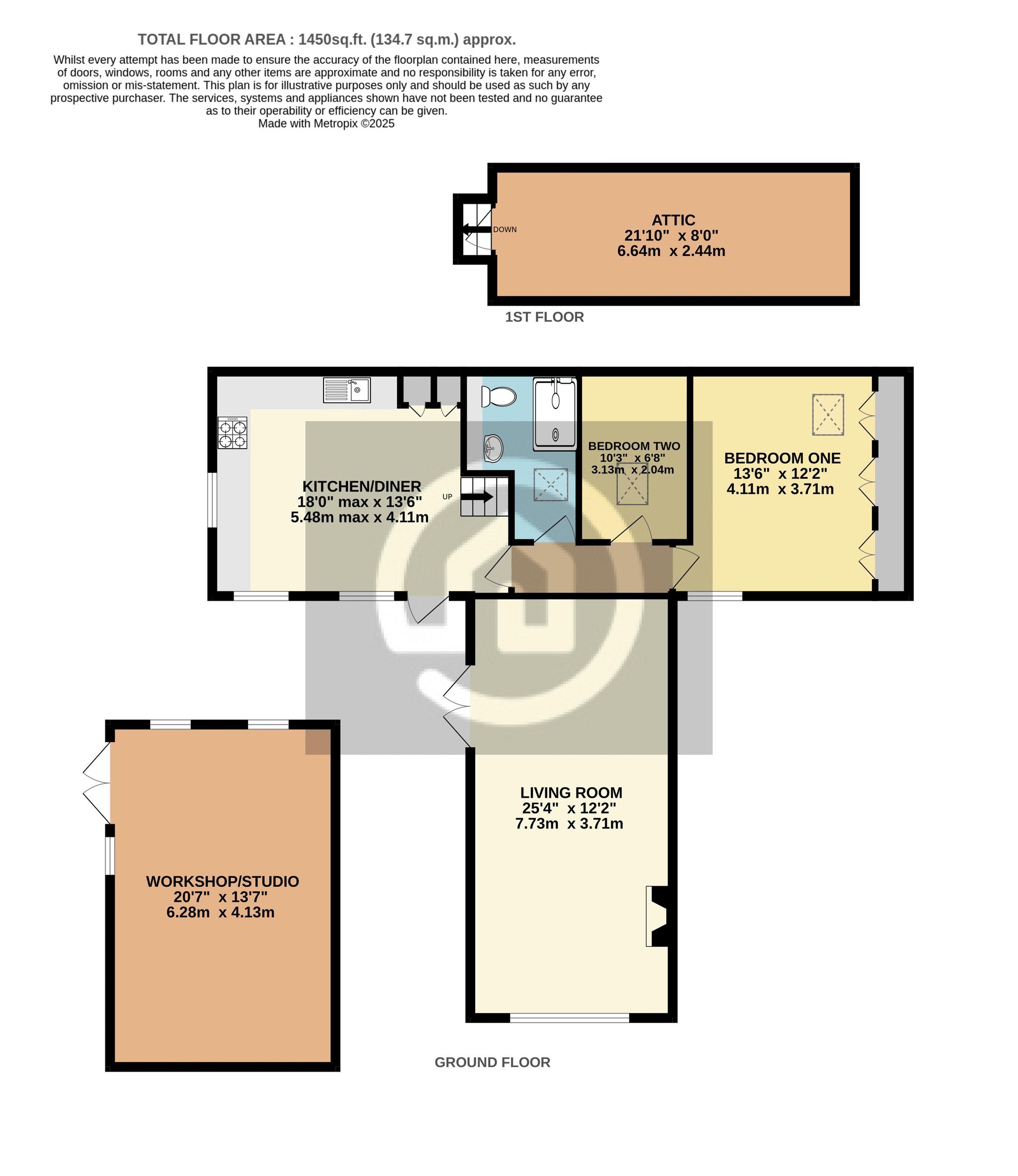 1B Rothsay Place Floor plan
