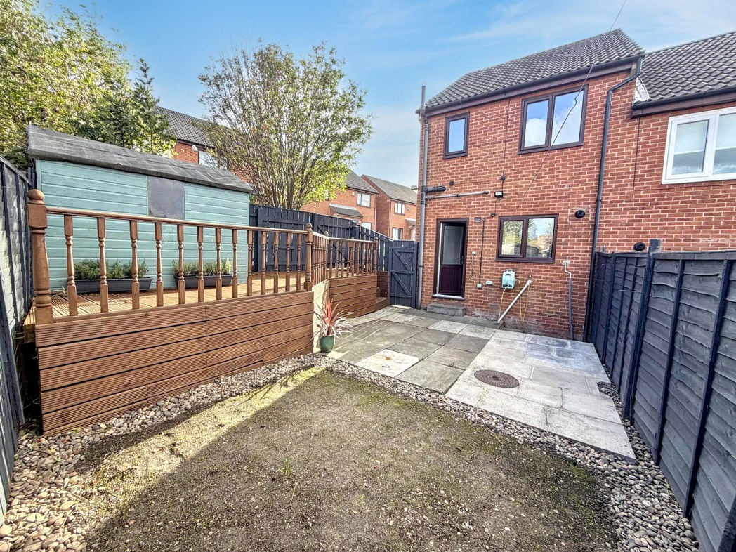 Rear garden