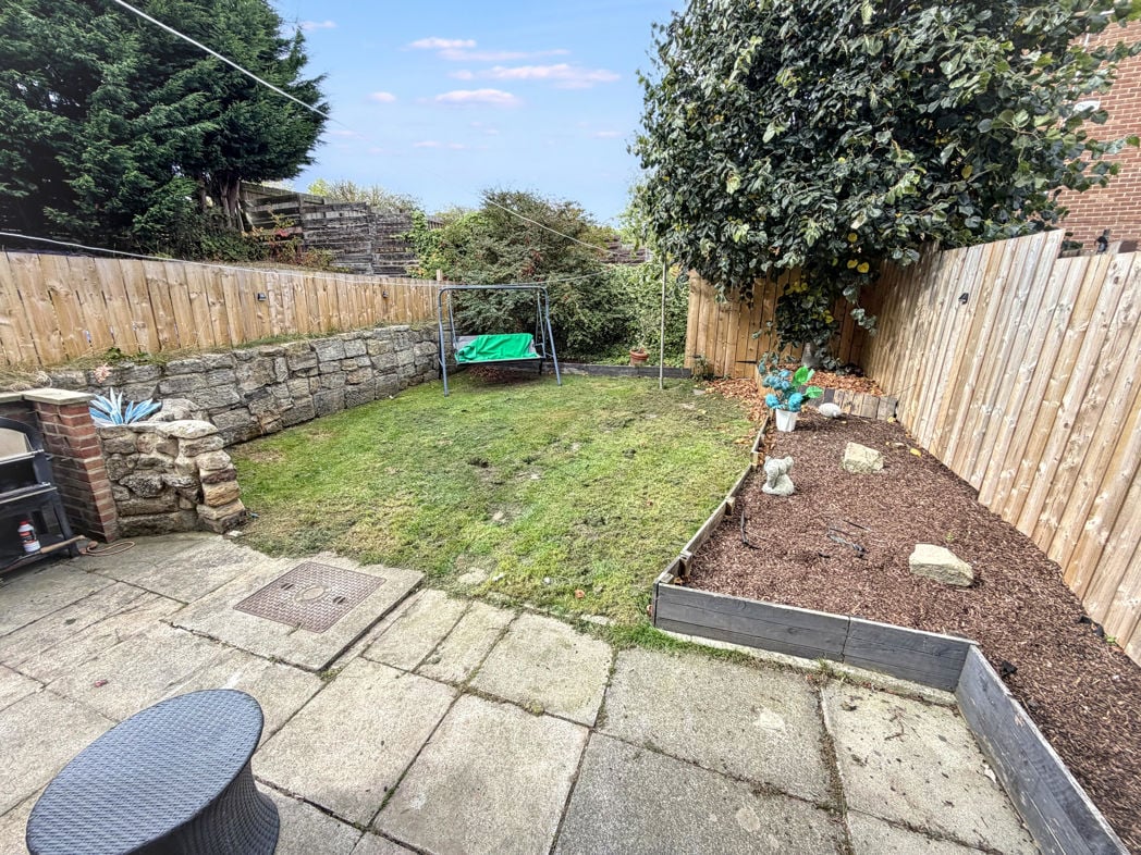 Rear garden