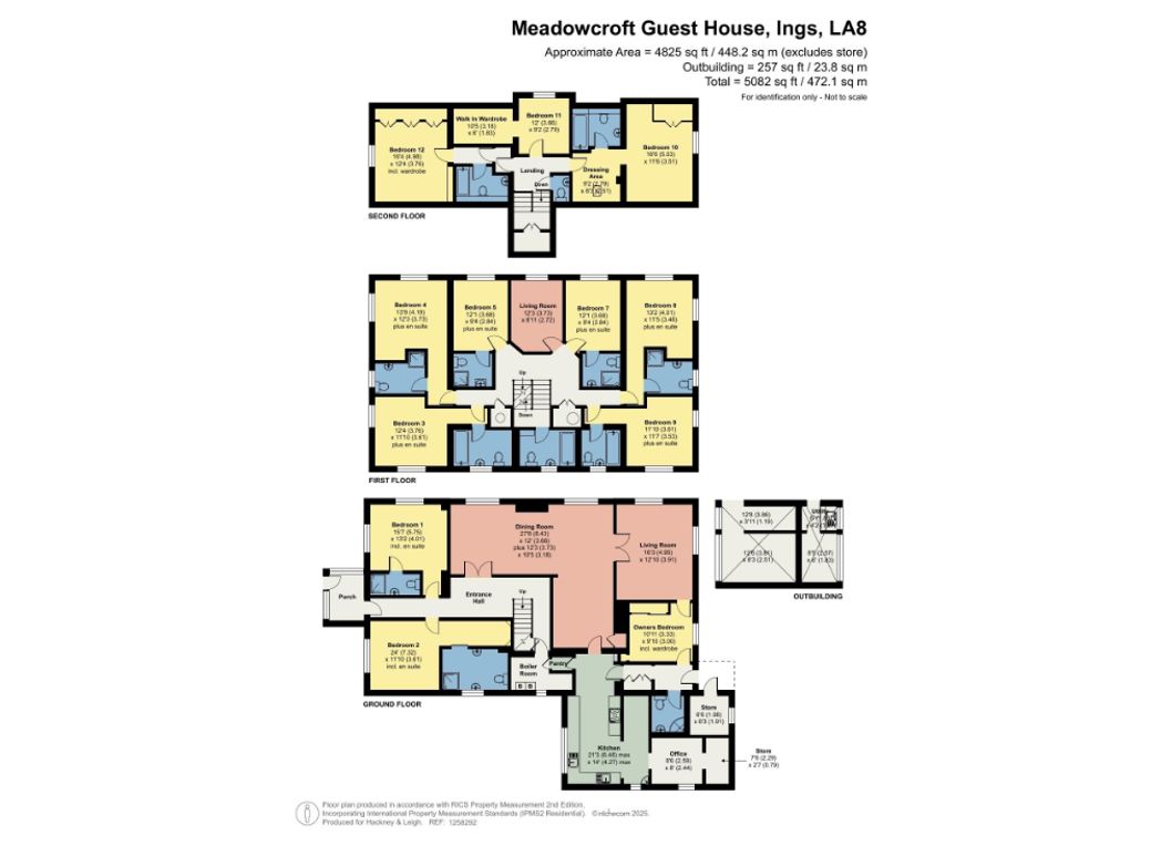 Meadowcroft Guest House, Kendal, Cumbria, LA8 9PY
