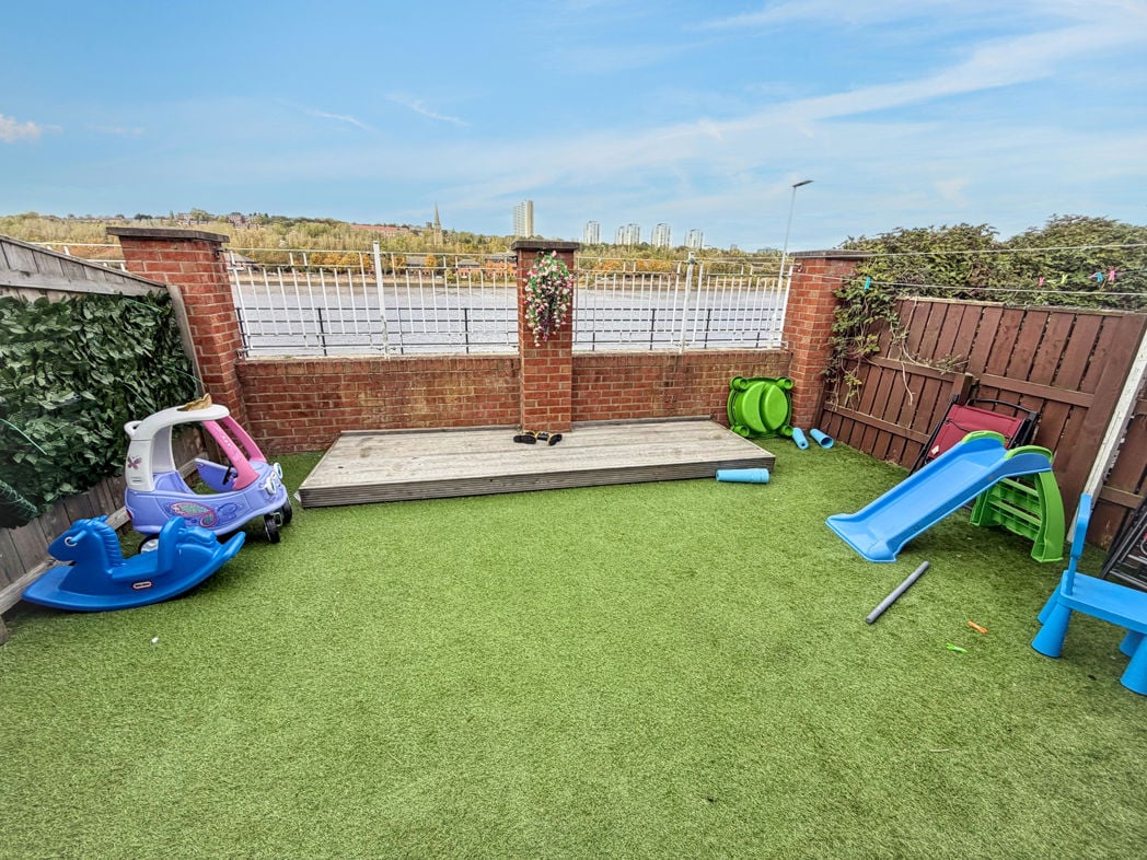 Rear garden