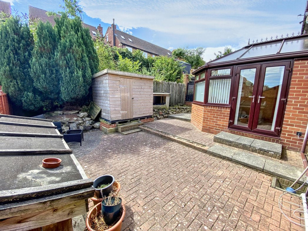 Rear garden