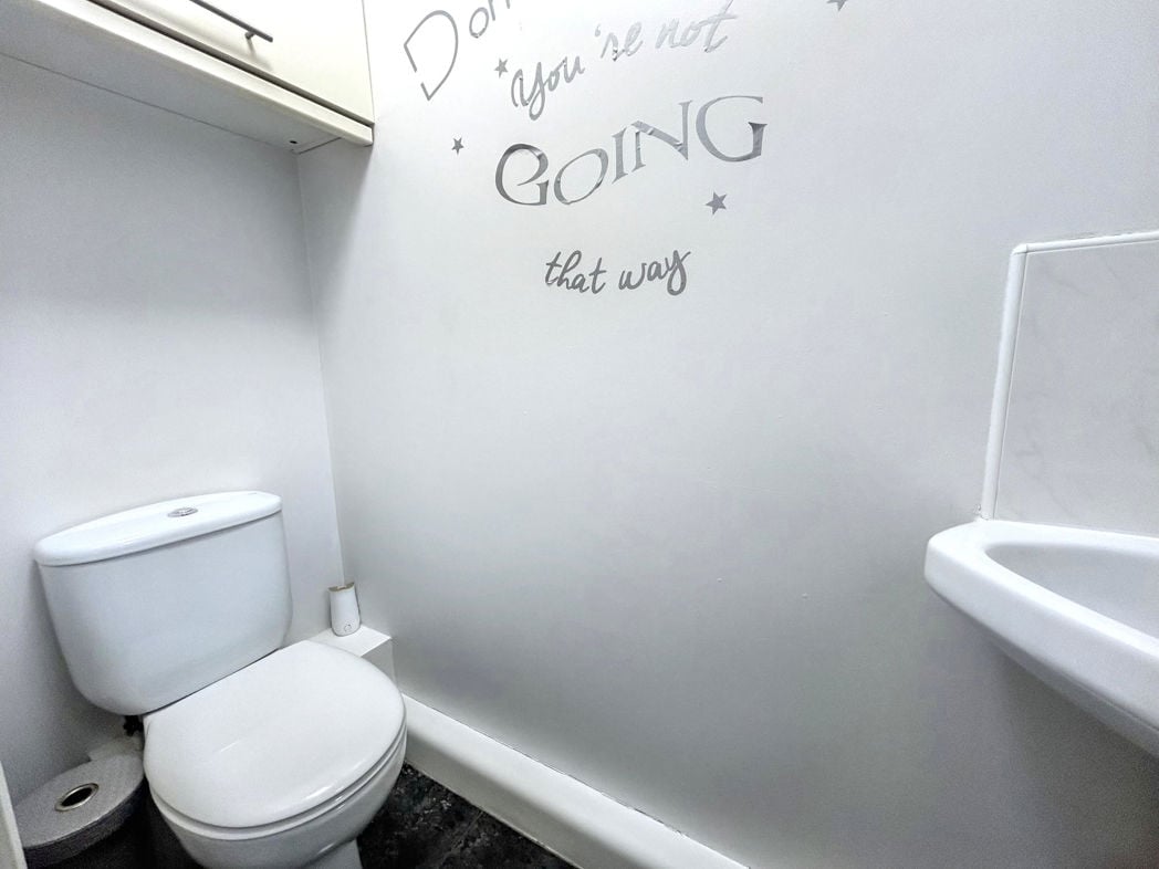 Downstairs wc