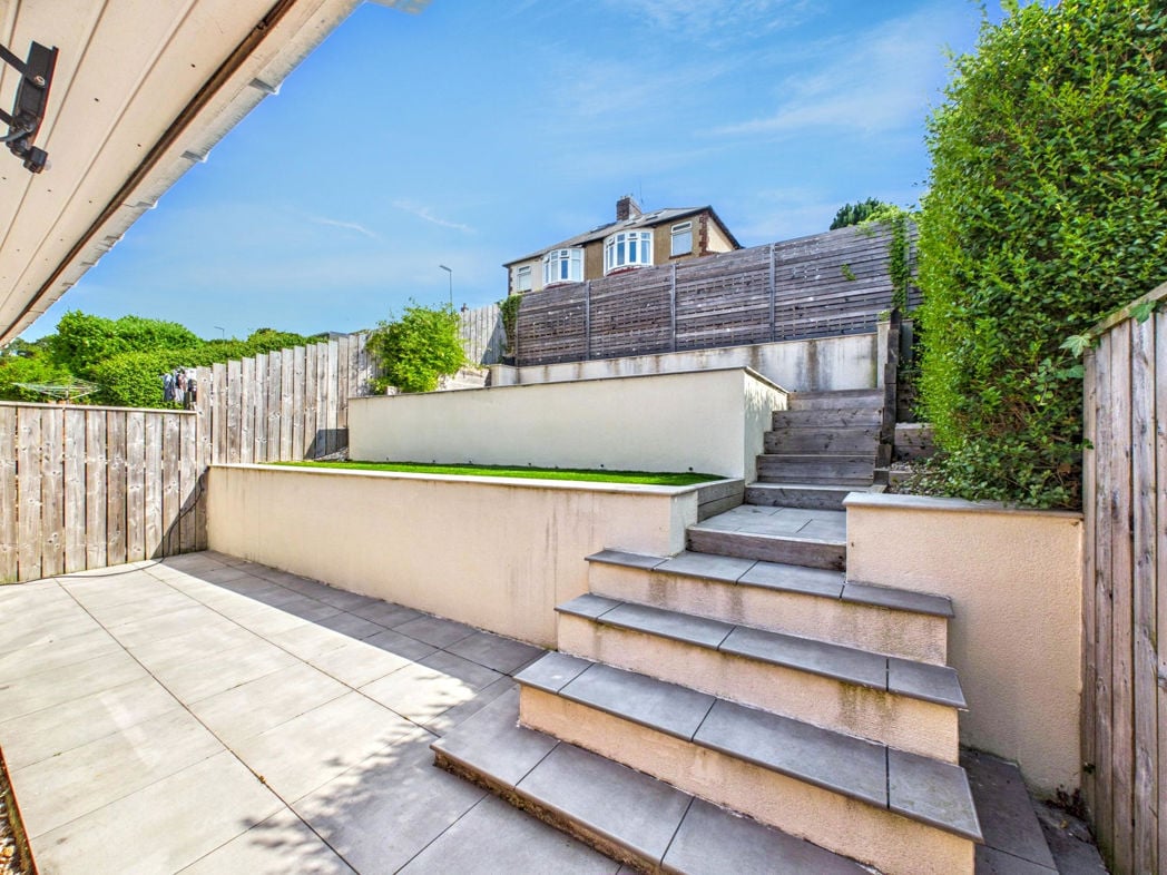 Rear garden