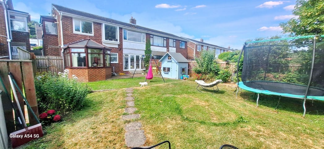 Rear garden