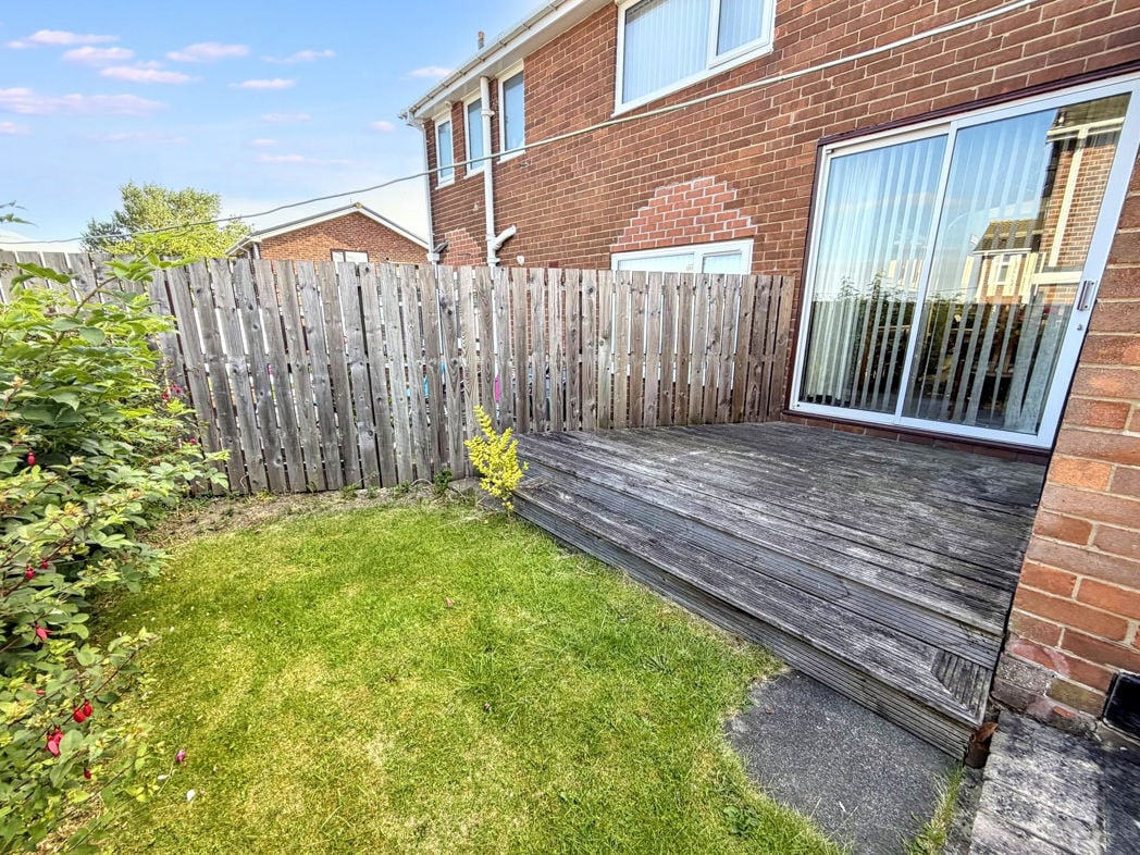Rear garden