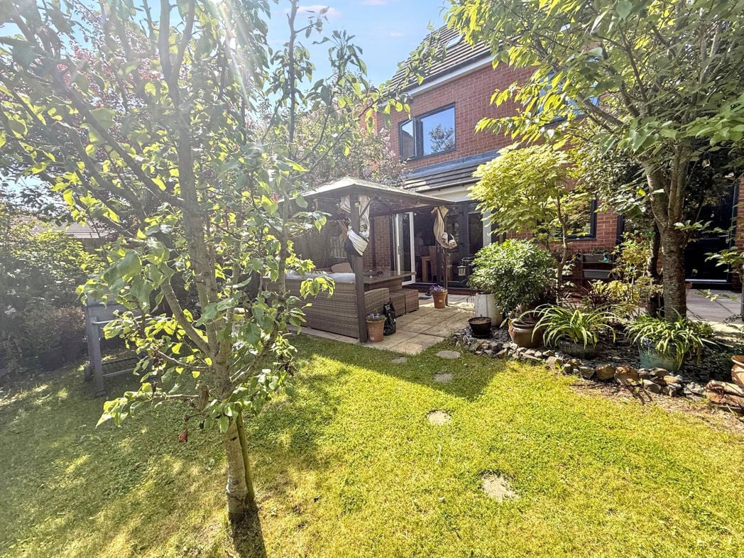 Rear garden