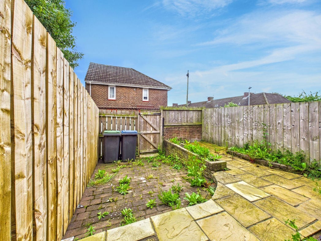 Rear garden