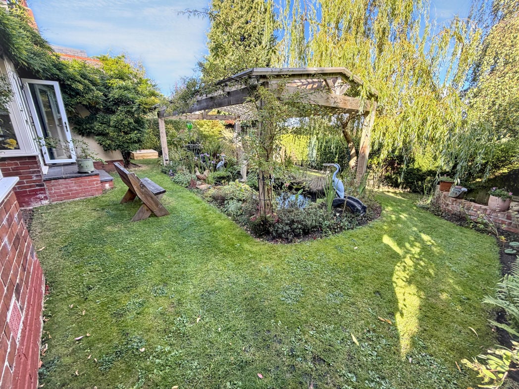 Rear garden