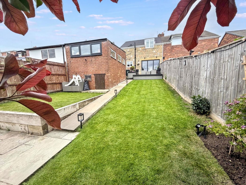 Rear garden