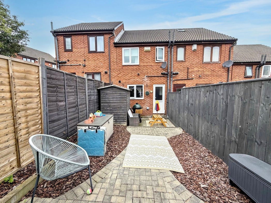 Rear garden