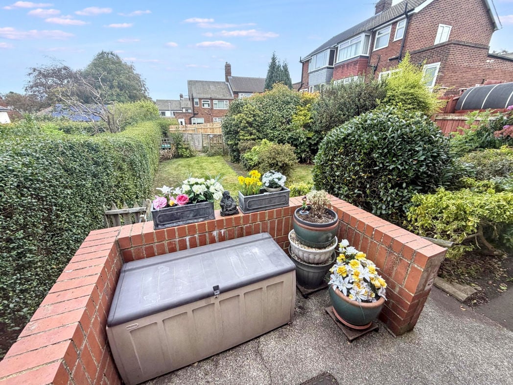 Rear garden