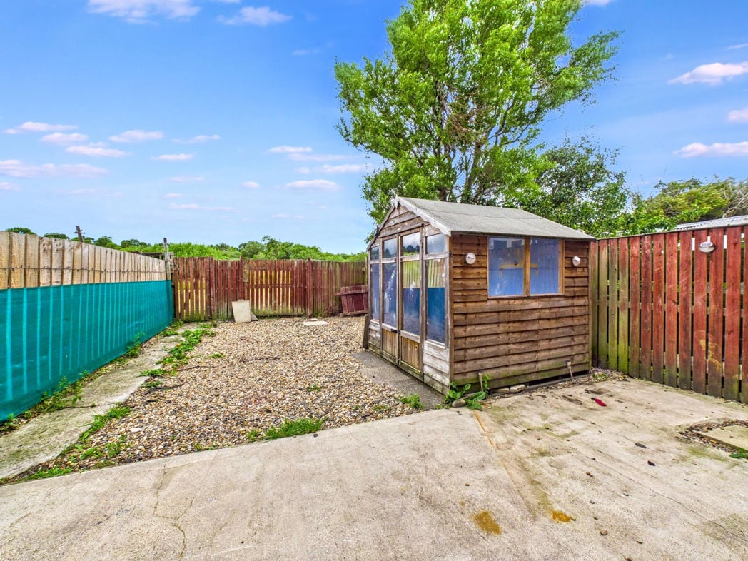 Rear garden