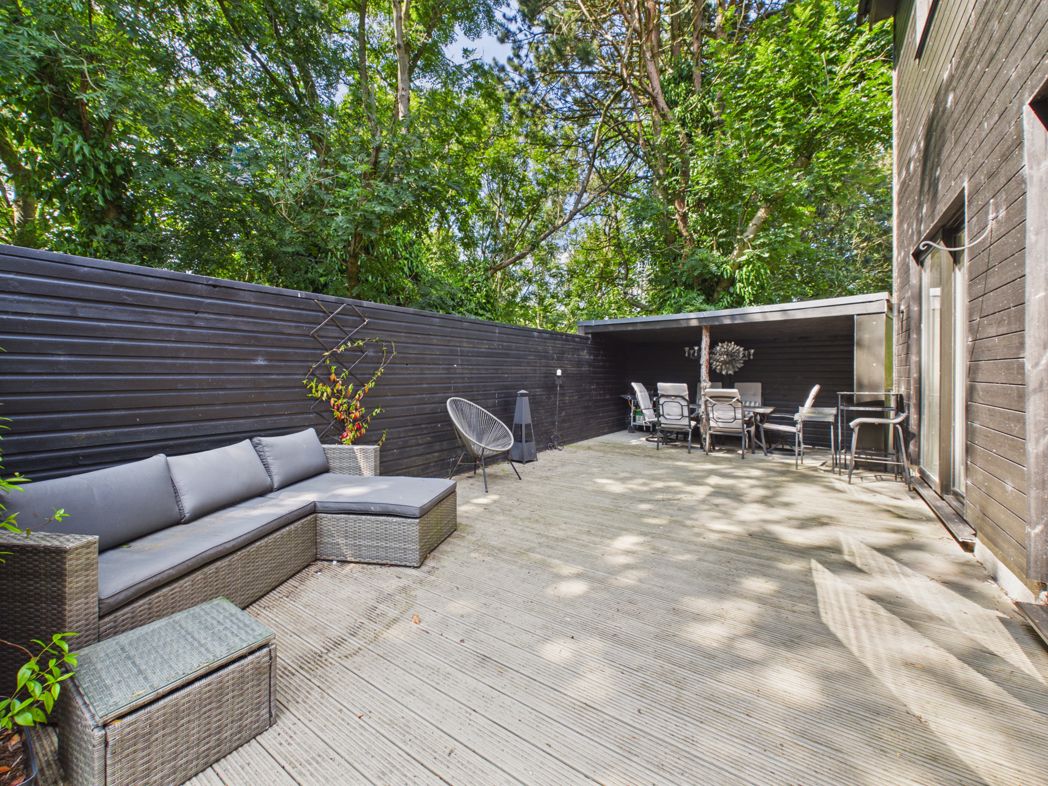 Rear garden
