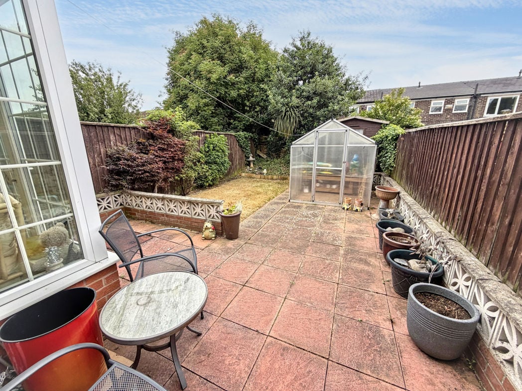 Rear garden