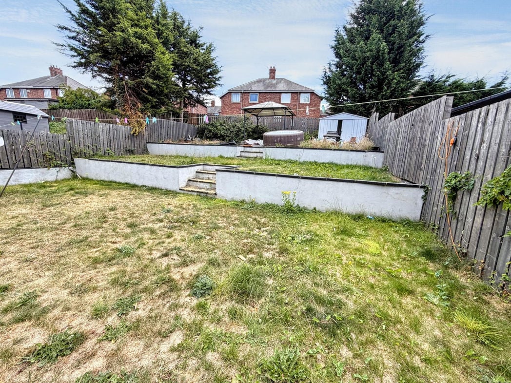 Rear garden