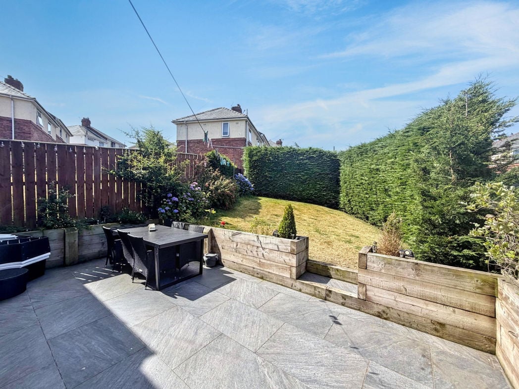 Rear garden