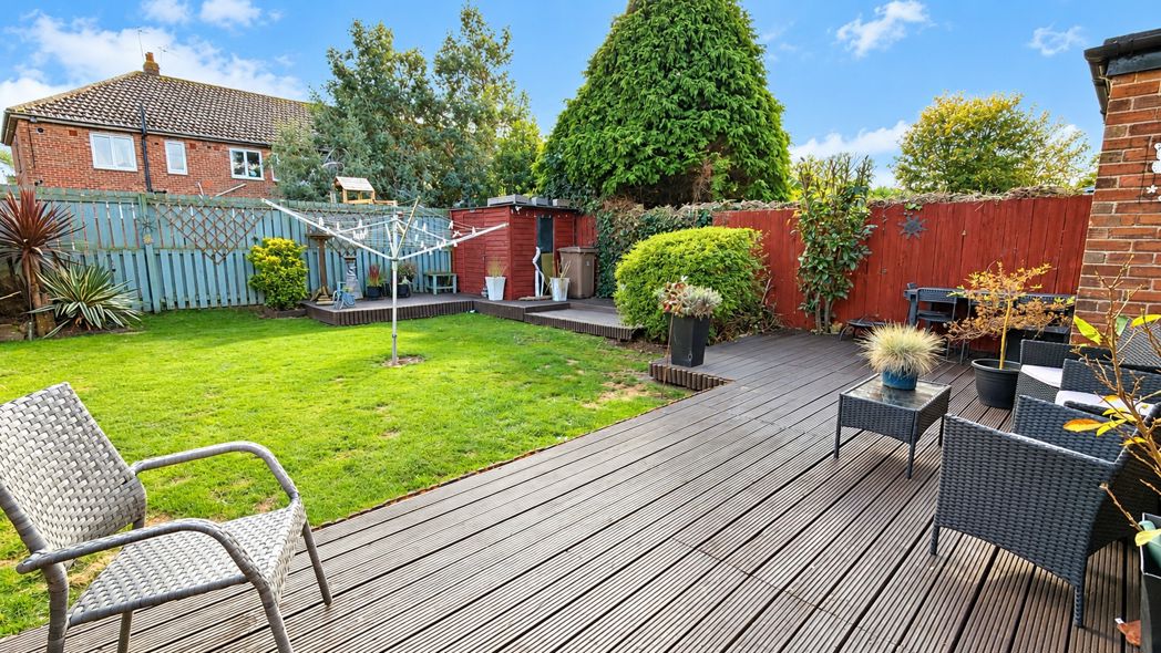 Rear garden