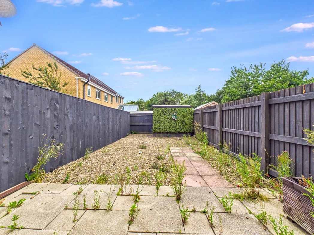 Rear garden