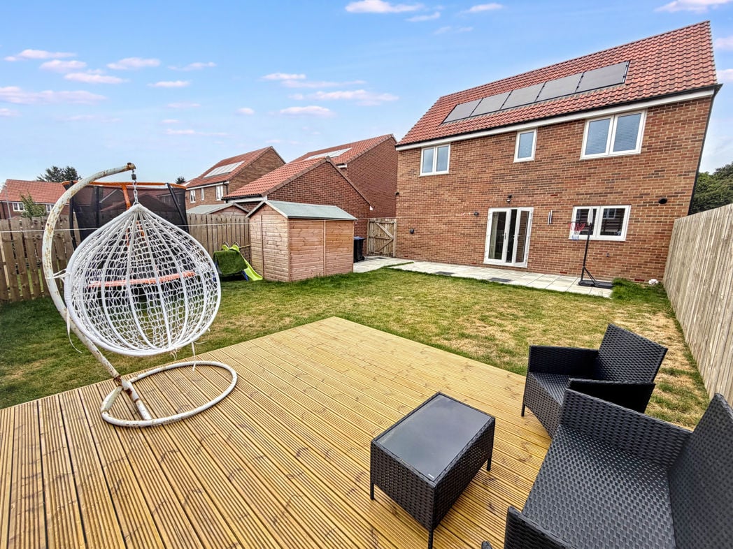 Rear garden