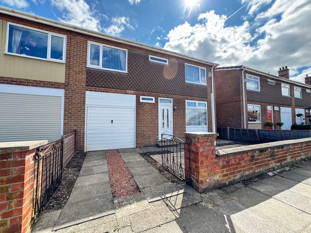 Front Garden, Driveway & Integral Garage