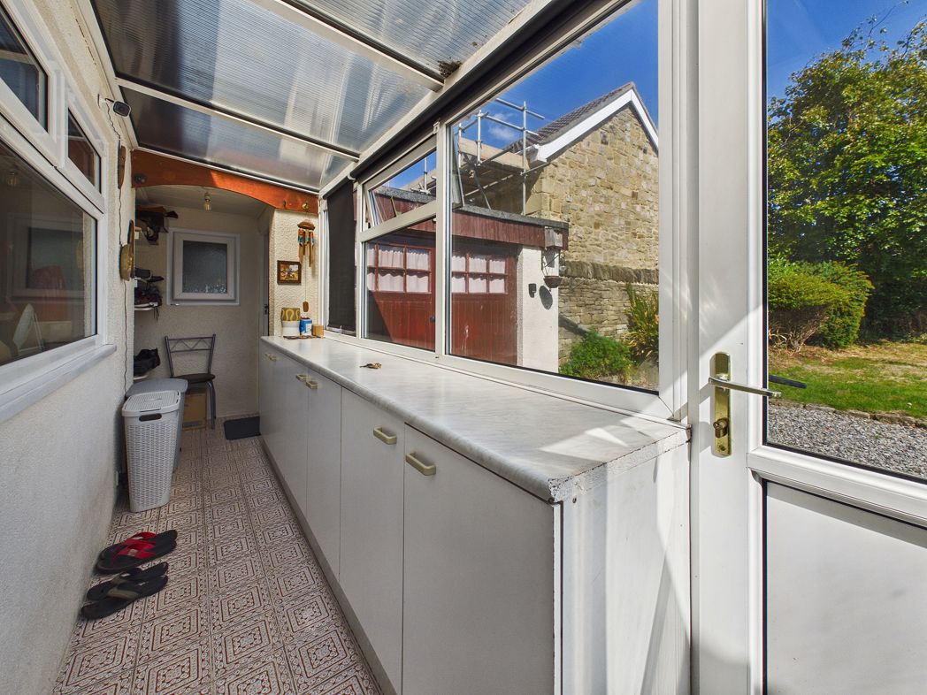 Rear porch