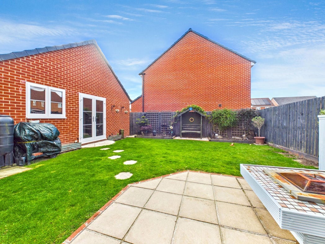 Rear garden