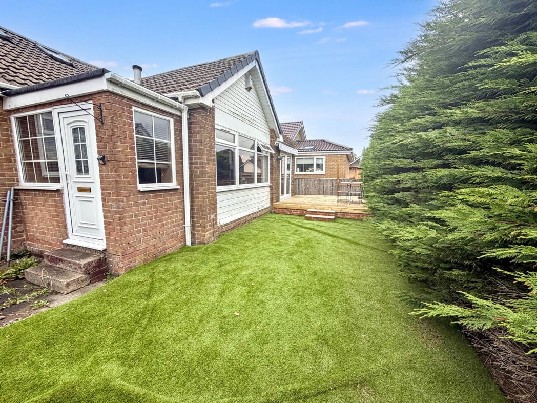 Rear garden