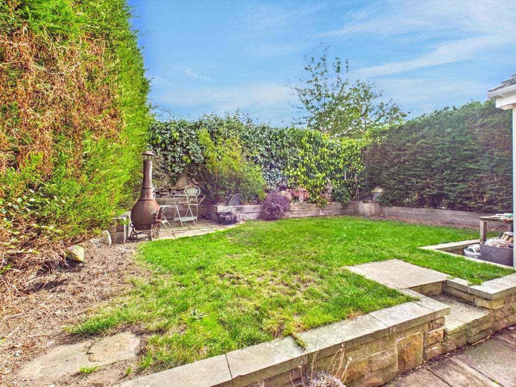 Rear garden