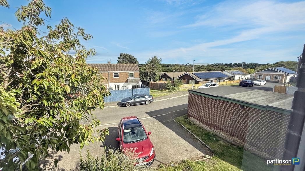 Side View/Parking Area