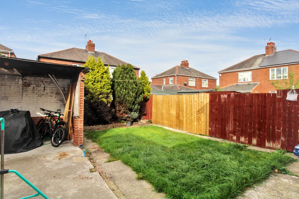 Rear garden