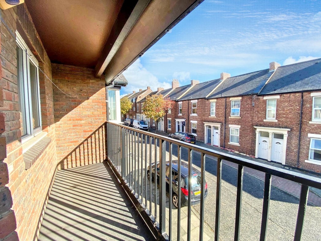 Balcony.