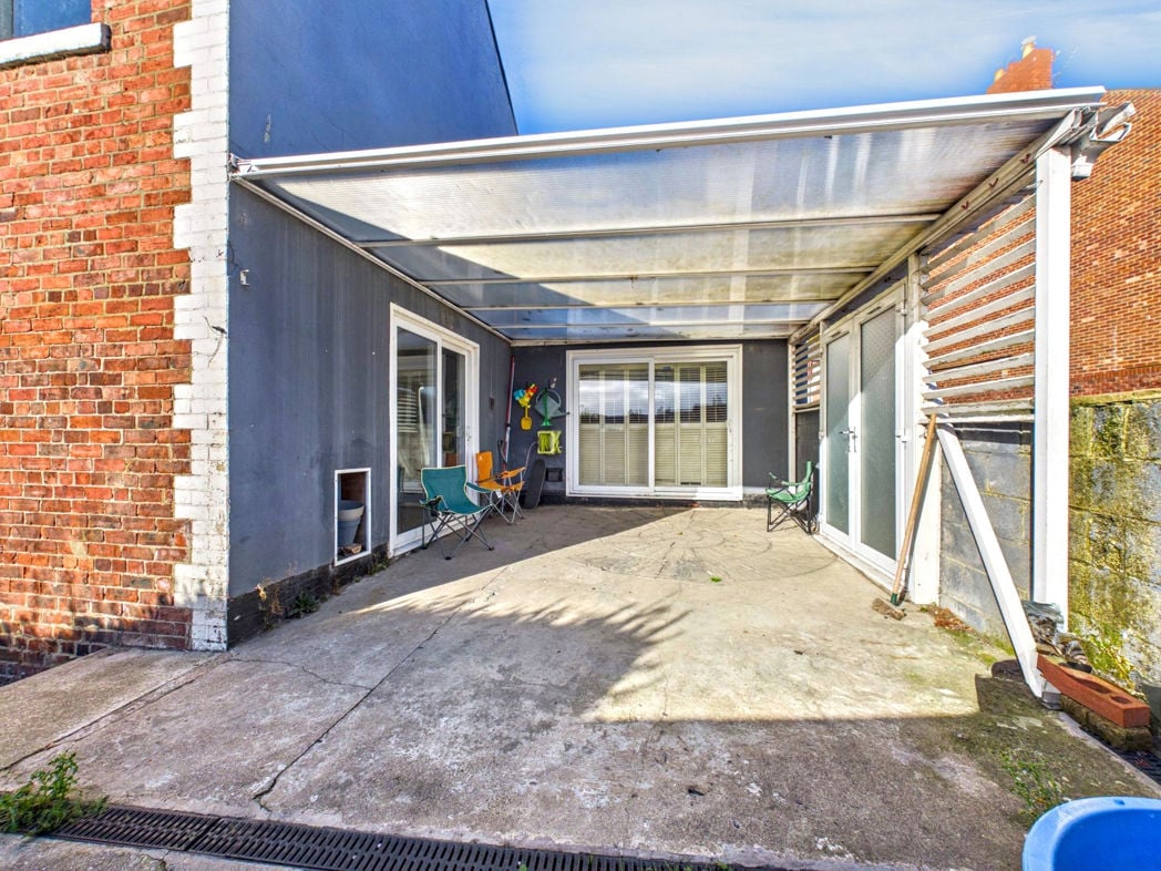 Rear court yard